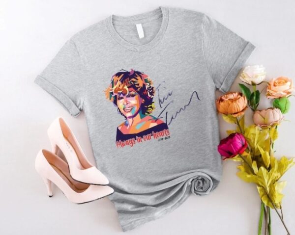 Tina Turner Musical V Neck Shirt Rip Unisex T Shirt transformed